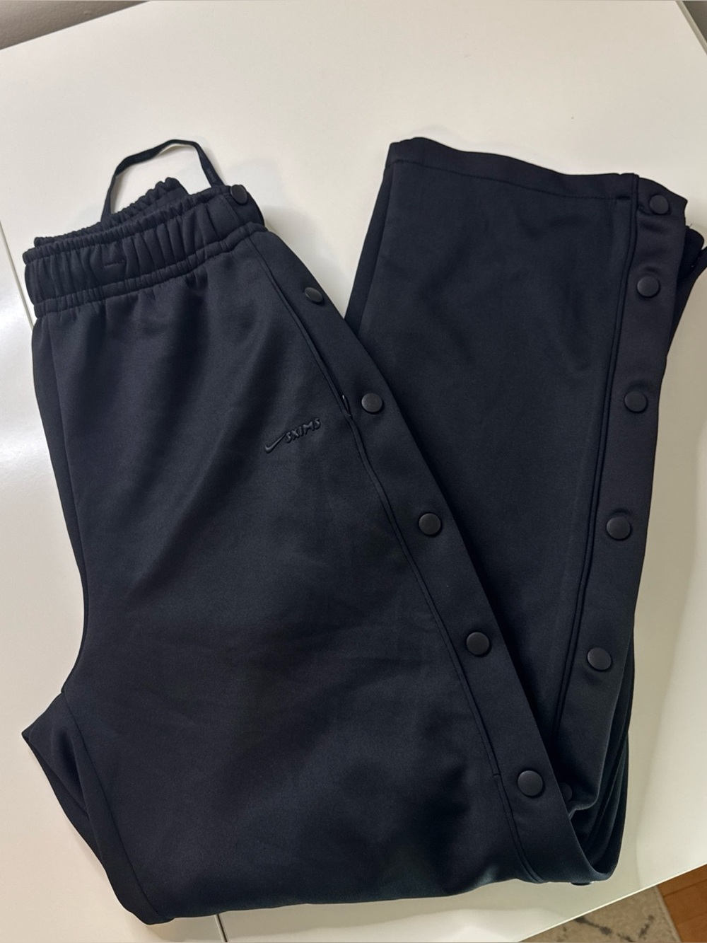 Nike SKIMS try Art track pants obsidian new XS